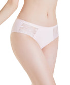 Lace Trim Seamless Clean Cut Mini Panties