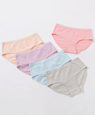 Young Hearts Crystal Dreams Cotton 5-in-1 pack Hipster panties