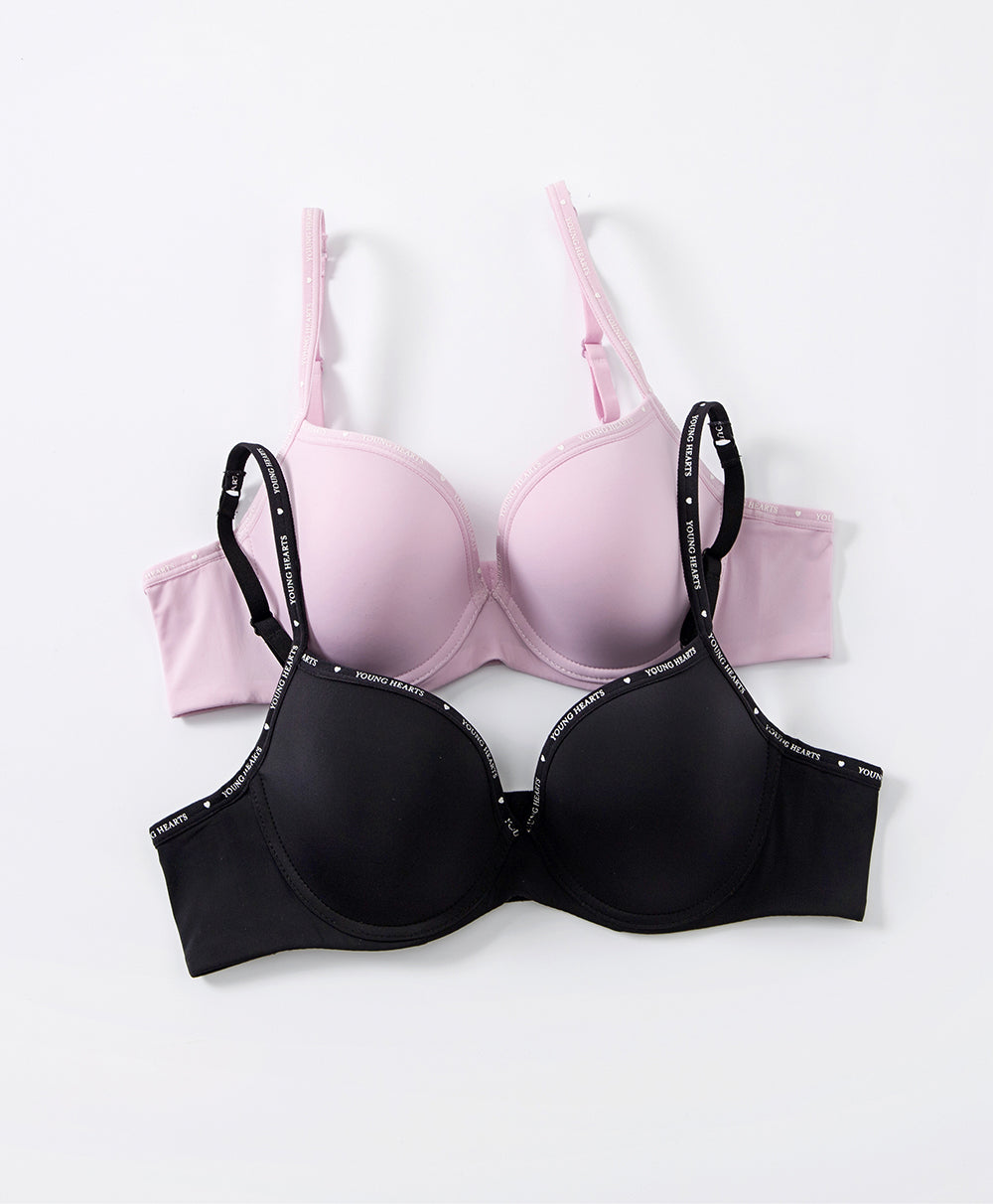 Love Signature Contrast Full Coverage Bra