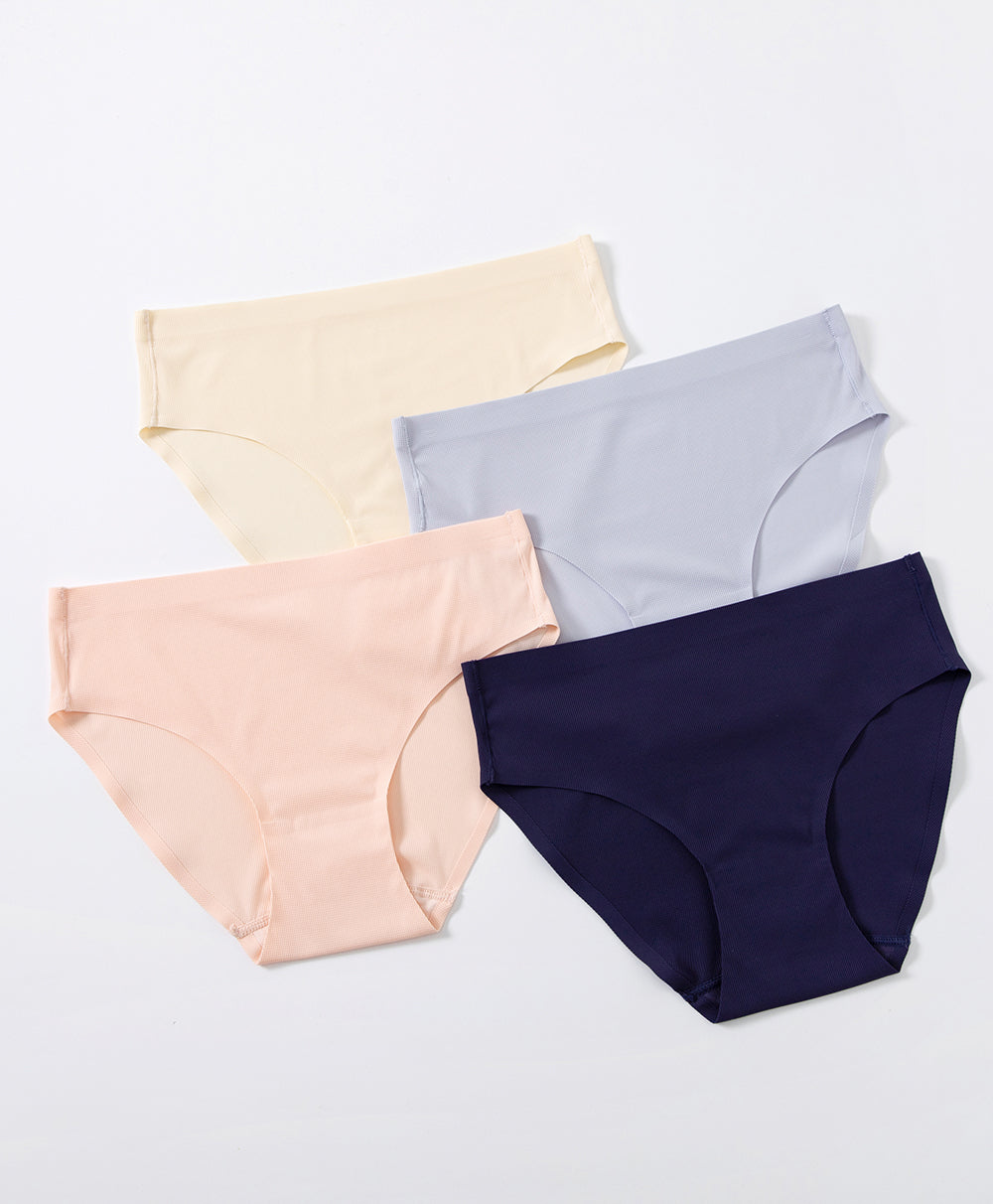 Pastel Soft Waffles Midi Panties