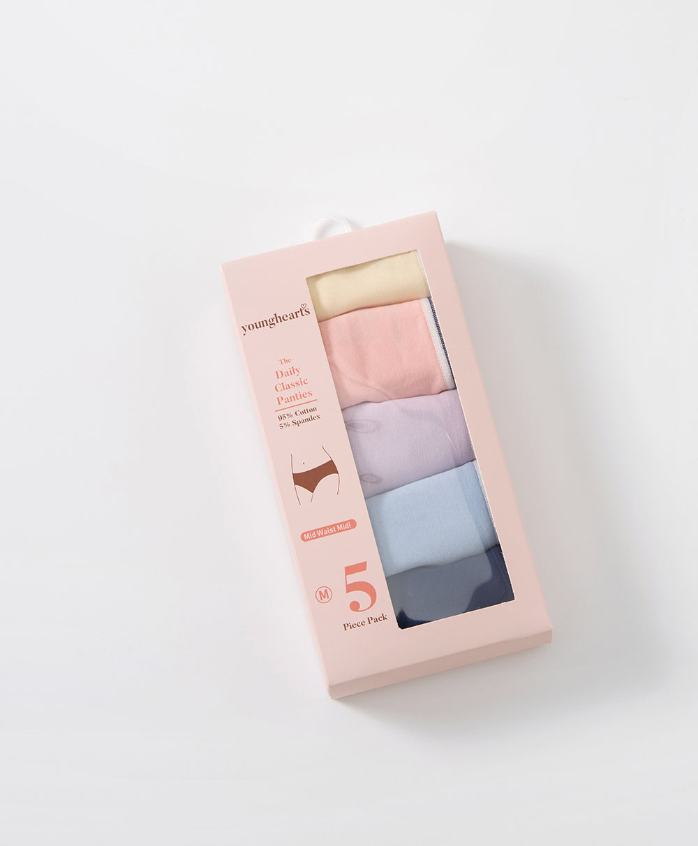 Cotton 5-pack Mini panties