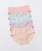 Crystal Dreams Cotton 5-in-1 pack Hipster panties