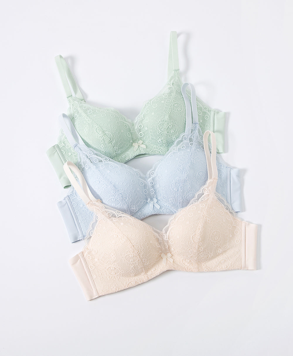 Wireless Demi Push up Bra