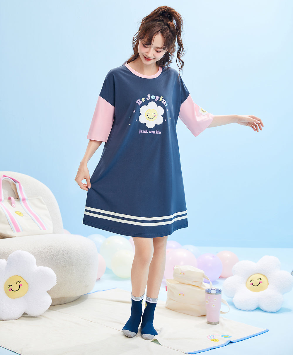  Joyful Smile Sleep Dress